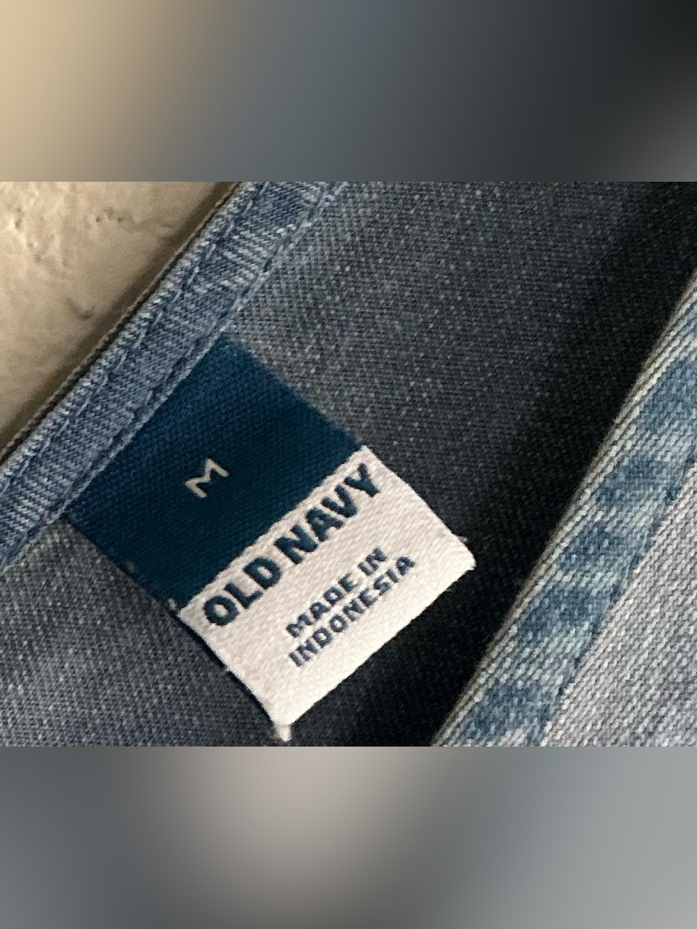 Old Navy Blue Button Up Jumpsuit - Picture 7 of 8
